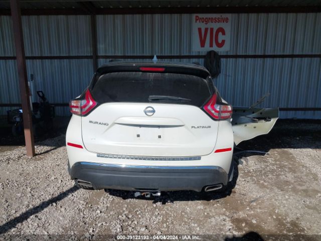 5N1AZ2MG1JN185219 Nissan Murano Platinum