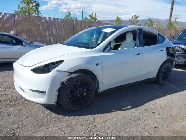 7SAYGDEE0NF535710 Tesla Model Y Long Range Dual Motor All-wheel Drive