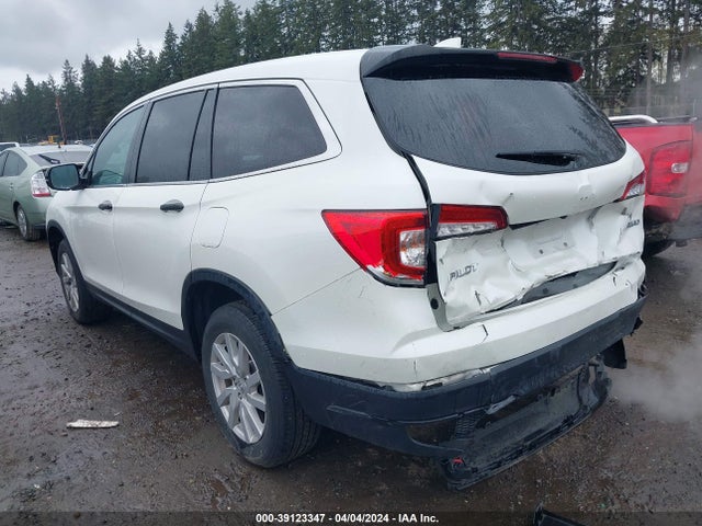 Honda PILOT LX 2019 5FNYF6H16KB029167 Image 3