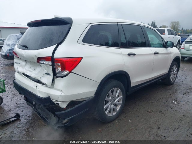 Honda PILOT LX 2019 5FNYF6H16KB029167 Image 4