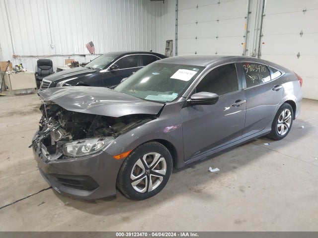 Honda Civic Lx 2017 2HGFC2F54HH574593 Image 2