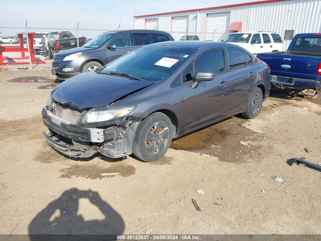 Honda Civic Lx 2015 2HGFB2F55FH538248 Image 2