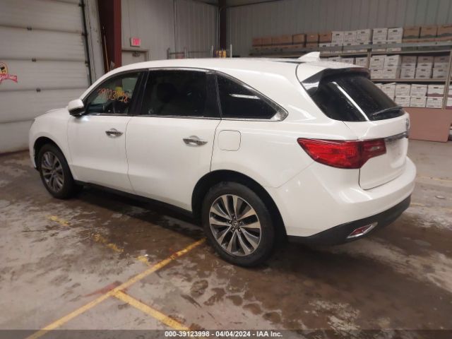 5FRYD4H43GB011834 Acura Mdx Technology   Acurawatch Plus Packages/technology Package