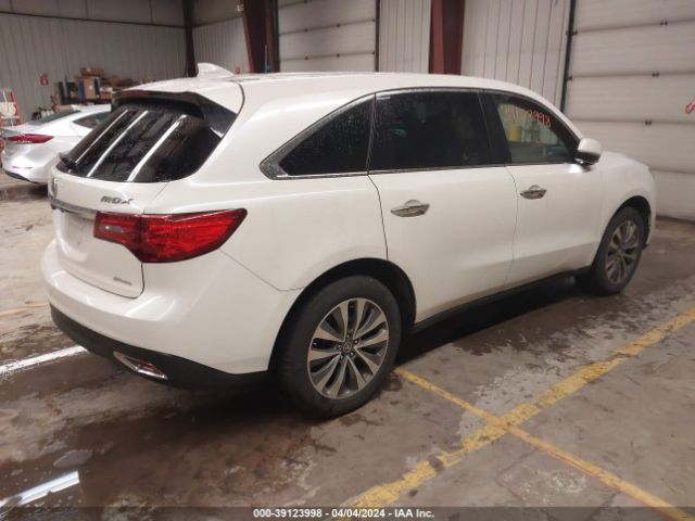 5FRYD4H43GB011834 Acura Mdx Technology   Acurawatch Plus Packages/technology Package
