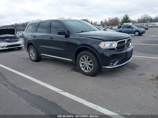 Auction sale of the 2017 Dodge Durango Sxt Awd, vin: 1C4RDJAG2HC881050, lot number: 39124078