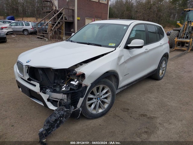 BMW X3 Xdrive28i 2014 5UXWX9C55E0D27200 Image 2