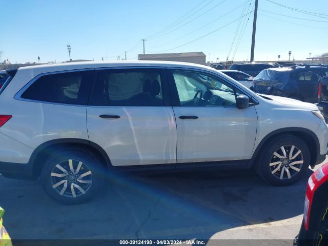 5FNYF6H12GB063887 Honda PILOT LX