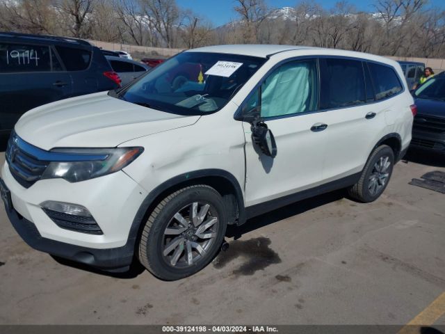 5FNYF6H12GB063887 Honda PILOT LX