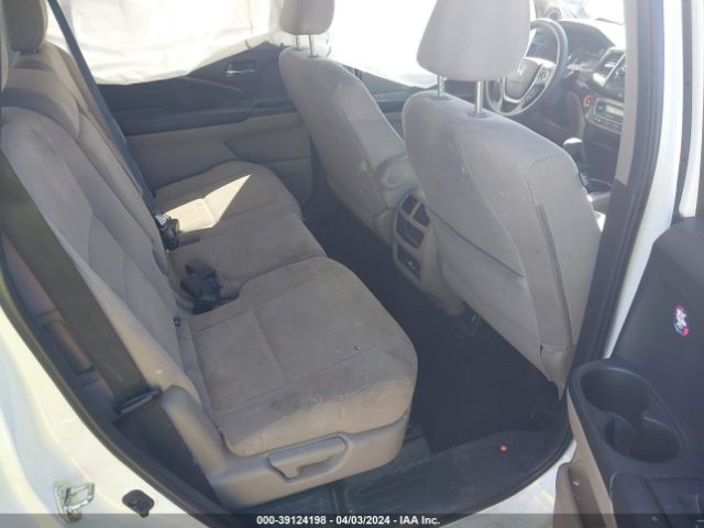 5FNYF6H12GB063887 Honda PILOT LX