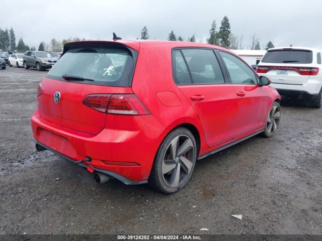 3VW447AU0JM283009 Volkswagen Golf Gti 2.0t Autobahn/2.0t S/2.0t Se