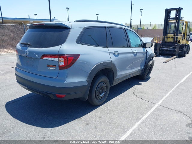 Honda Pilot Awd Trailsport 2022 5FNYF6H86NB055334 Image 4