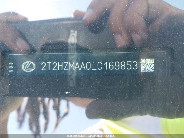 2T2HZMAA0LC169853 Lexus RX 350
