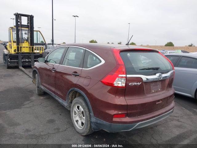 Honda CR-V LX 2015 3CZRM3H36FG705024 Image 3
