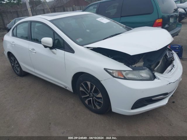 Auction sale of the 2014 Honda Civic Ex, vin: 19XFB2F89EE207675, lot number: 39124549