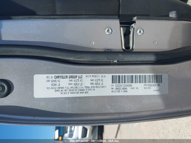 Dodge CHARGER R/T 2014 2C3CDXCT1EH342208 Image 9