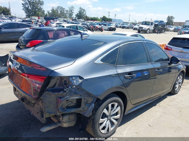 Honda Civic Lx 2022 2HGFE2F20NH536564 Image 4