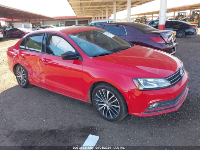 Auction sale of the 2016 Volkswagen Jetta 1.8t Sport, vin: 3VWD17AJ9GM291679, lot number: 39124890