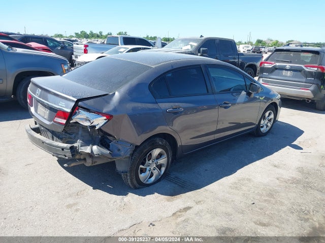 Honda Civic Lx 2014 19XFB2F50EE025417 Image 4