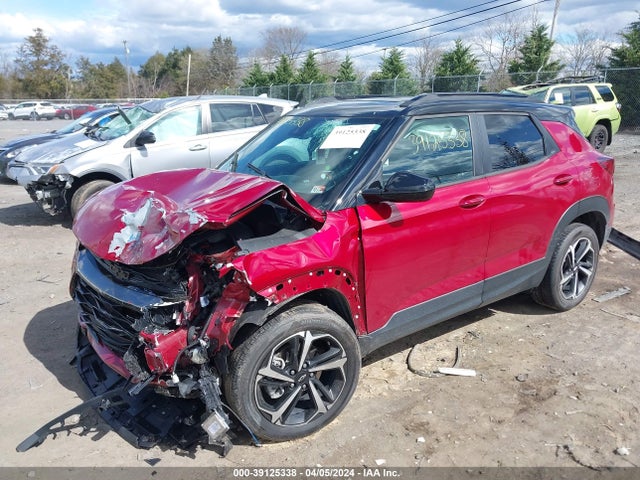 Chevrolet Trailblazer Awd Rs 2021 KL79MUSL2MB013530 Image 2