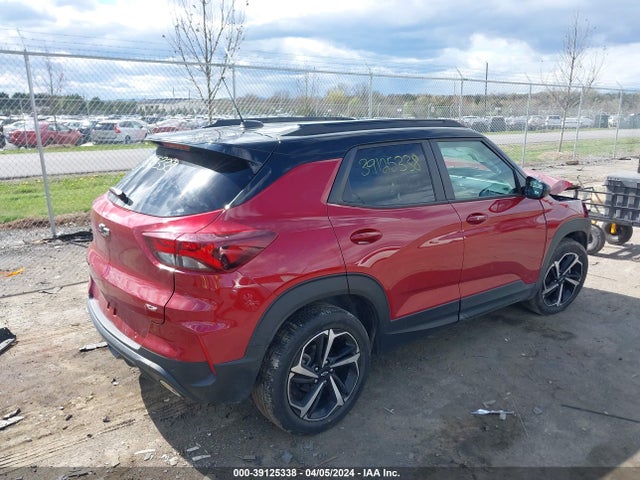 Chevrolet Trailblazer Awd Rs 2021 KL79MUSL2MB013530 Image 4