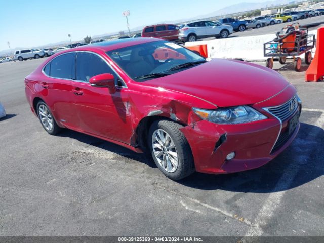 2014 Lexus Es 300h მანქანა იყიდება აუქციონზე, vin: JTHBW1GG1E2054613, აუქციონის ნომერი: 39125369