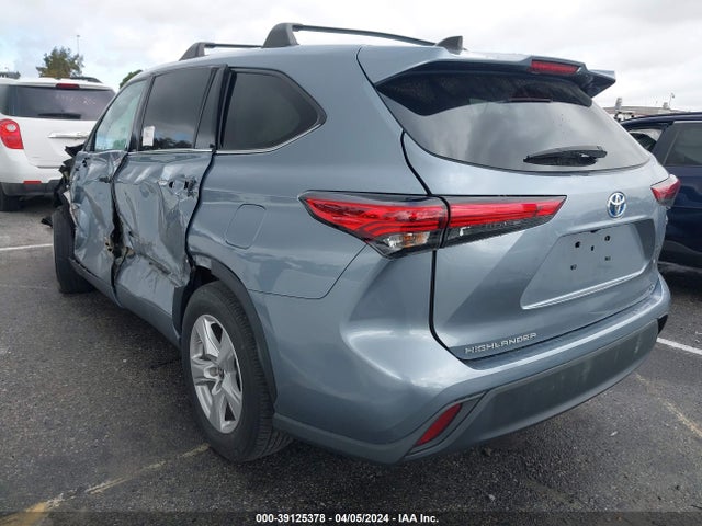 5TDZARAHXNS014988 Toyota Highlander Hybrid Le