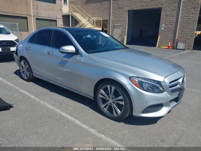Auction sale of the 2015 Mercedes-benz C 300 4matic/luxury 4matic/sport 4matic, vin: 55SWF4KB1FU027845, lot number: 39125433