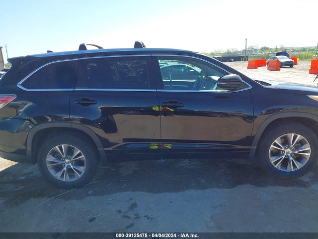 Toyota Highlander Xle V6 2015 5TDKKRFH8FS064183 Image 13