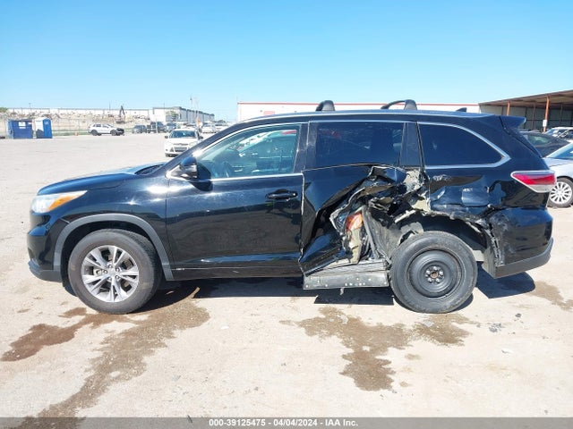 Toyota Highlander Xle V6 2015 5TDKKRFH8FS064183 Image 14