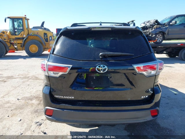 Toyota Highlander Xle V6 2015 5TDKKRFH8FS064183 Image 16