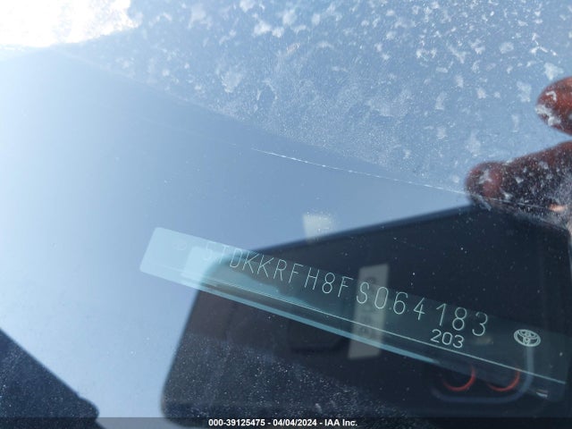 Toyota Highlander Xle V6 2015 5TDKKRFH8FS064183 Image 9
