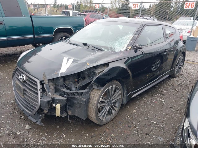 Hyundai Veloster Turbo 2016 KMHTC6AE4GU297466 Image 2