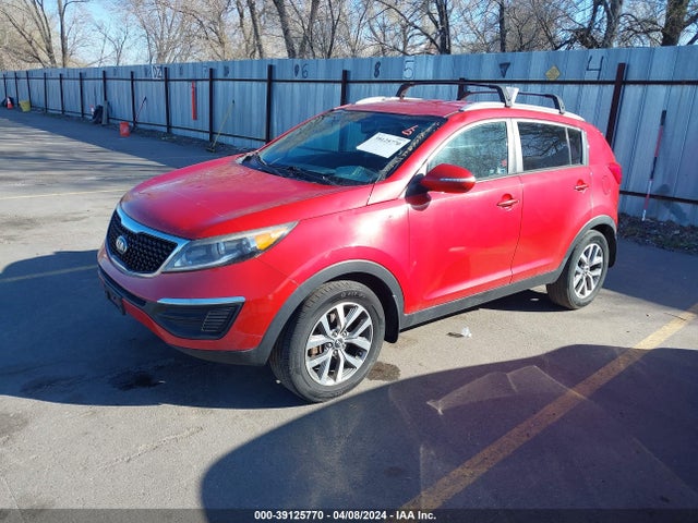 KIA Sportage Lx 2015 KNDPBCACXF7695798 Image 2