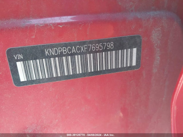 KIA Sportage Lx 2015 KNDPBCACXF7695798 Image 9
