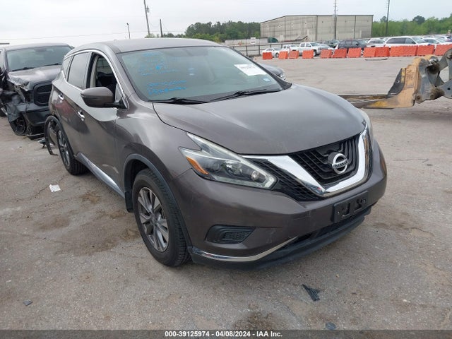 Nissan MURANO S 2018 5N1AZ2MG9JN158575 Image 1
