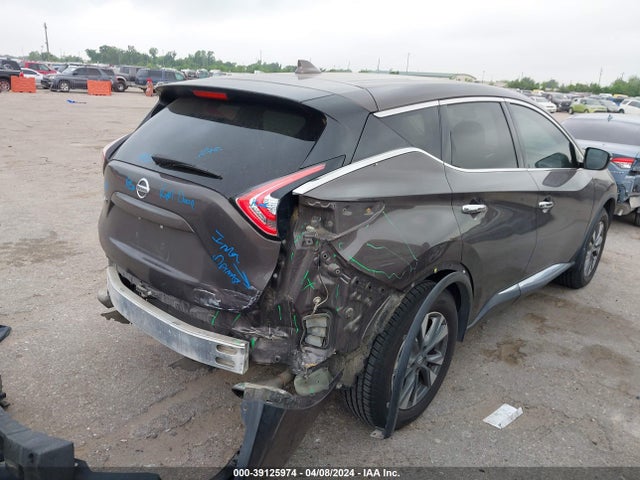 Nissan MURANO S 2018 5N1AZ2MG9JN158575 Image 4