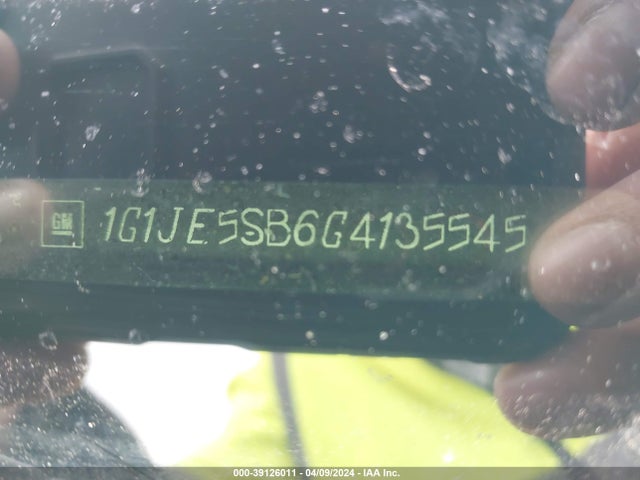 Chevrolet Sonic Ltz Auto 2016 1G1JE5SB6G4135545 Image 9