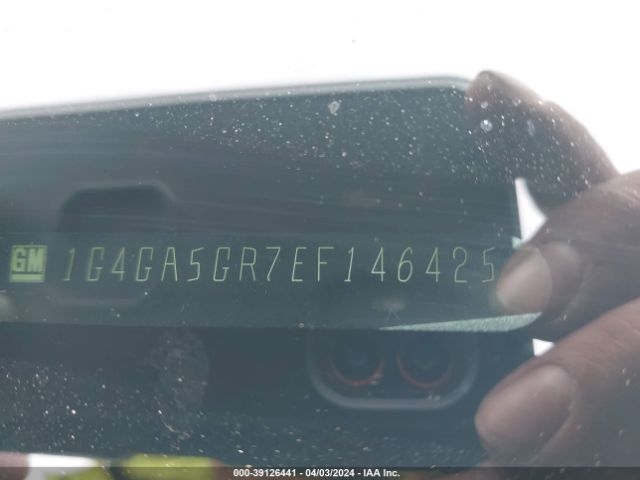 1G4GA5GR7EF146425 Buick Lacrosse