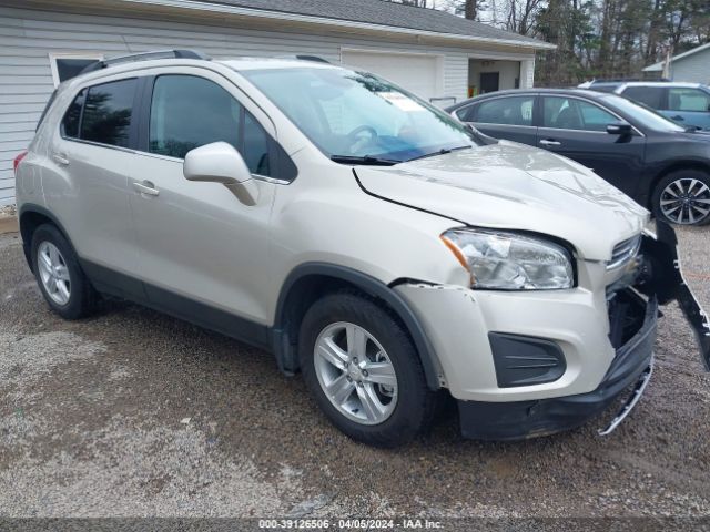 Auction sale of the 2016 Chevrolet Trax Lt, vin: 3GNCJLSB5GL133805, lot number: 39126506