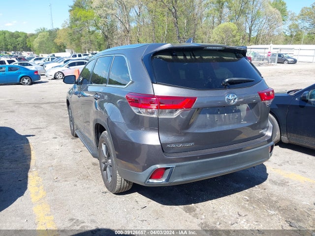 Toyota Highlander Limited Platinum 2018 5TDYZRFH5JS237656 Image 3