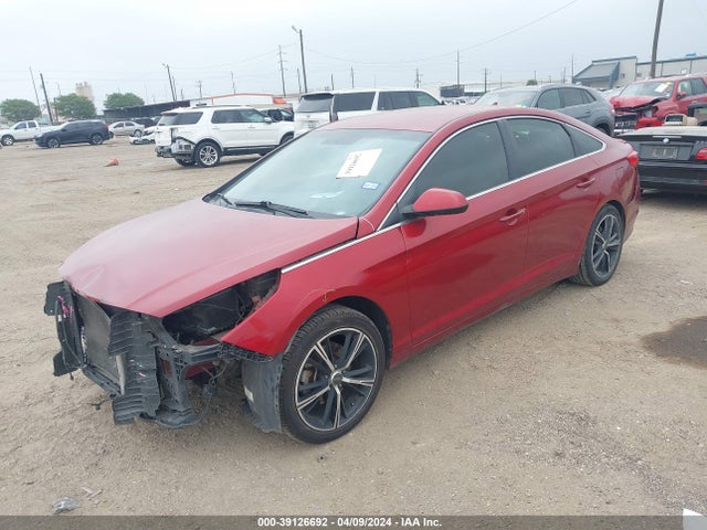 Hyundai SONATA SE 2015 5NPE24AFXFH210157 Image 2
