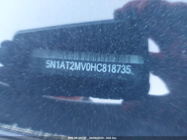 Nissan ROGUE SV 2017 5N1AT2MV0HC818735 Image 9