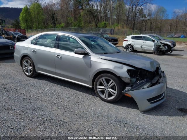 2014 Volkswagen Passat 2.0l Tdi Se მანქანა იყიდება აუქციონზე, vin: 1VWBN7A31EC072999, აუქციონის ნომერი: 39126882