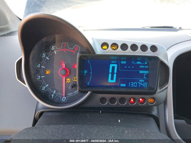 Chevrolet Sonic Lt Auto 2016 1G1JC5SH4G4125008 Image 7