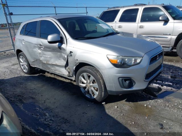 2014 Mitsubishi Outlander Sport Es მანქანა იყიდება აუქციონზე, vin: 4A4AP3AU3EE021964, აუქციონის ნომერი: 39127154