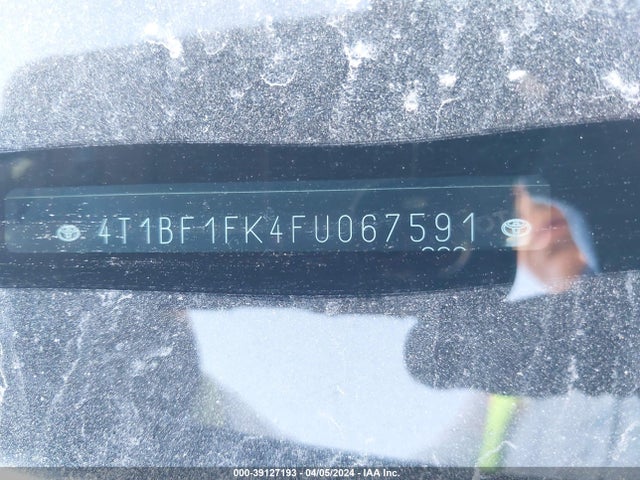 Toyota CAMRY SE 2015 4T1BF1FK4FU067591 Image 9