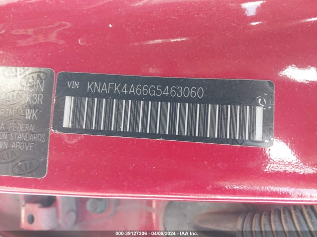 KIA FORTE LX 2016 KNAFK4A66G5463060 Image 9