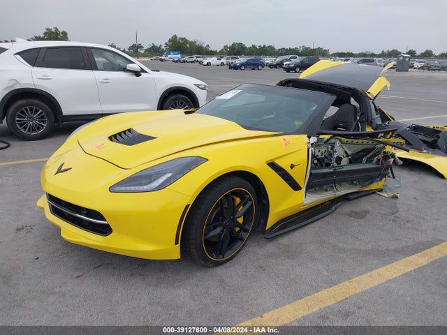 Chevrolet Corvette Stingray Z51 2018 1G1YM2D70J5106424 Image 2