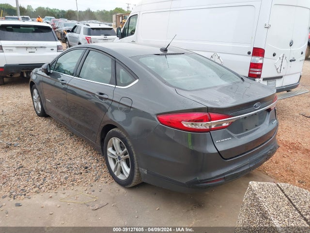 Ford Fusion Hybrid S 2018 3FA6P0UU6JR190087 Image 3