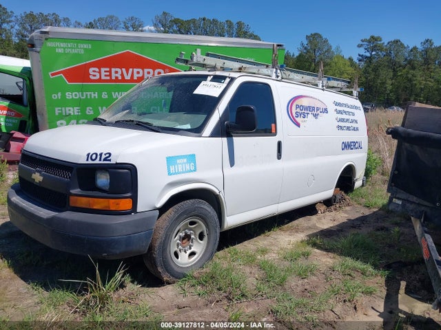 Chevrolet Express 2500 Work Van 2014 1GCWGFFA5E1186760 Image 2